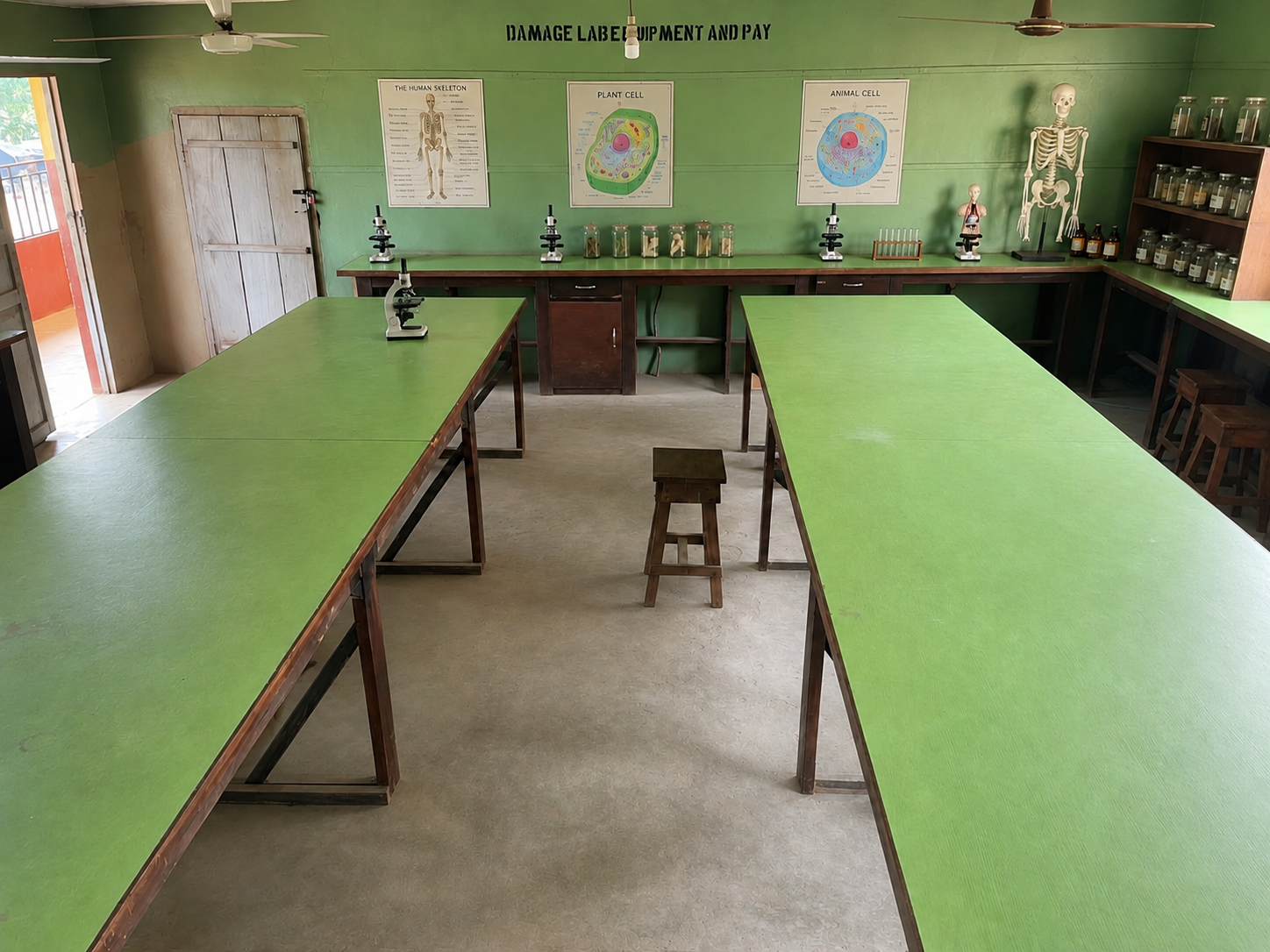Biology laboratory photo placeholder