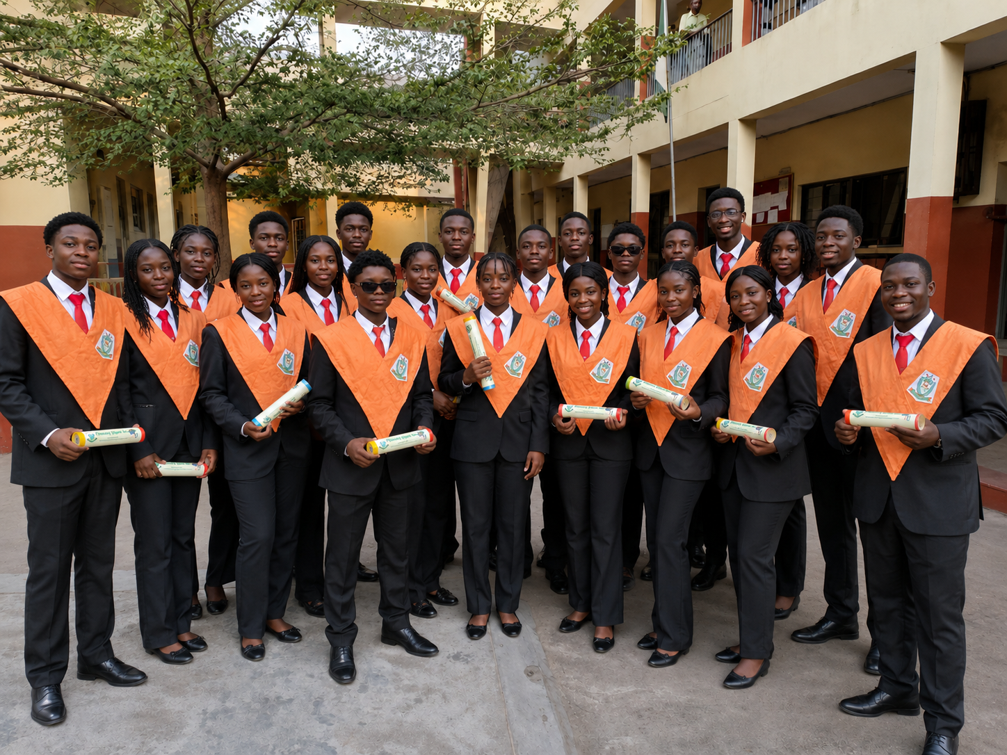 Graduation ceremony placeholder